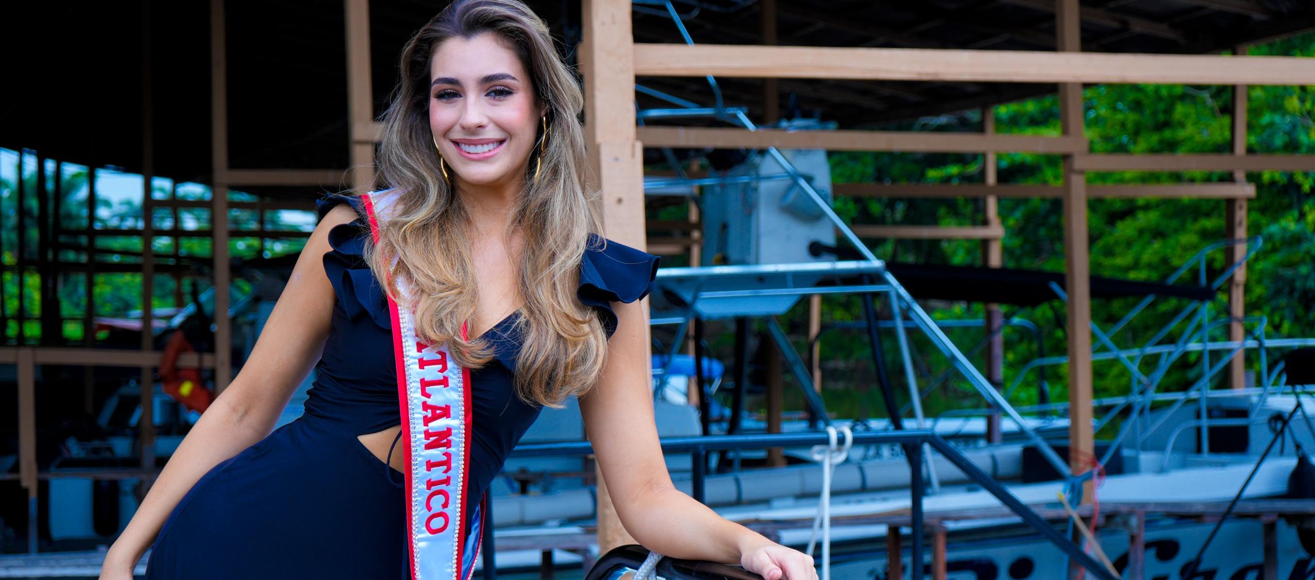 Valentina Olano Wightman, Señorita Atlántico 2025.