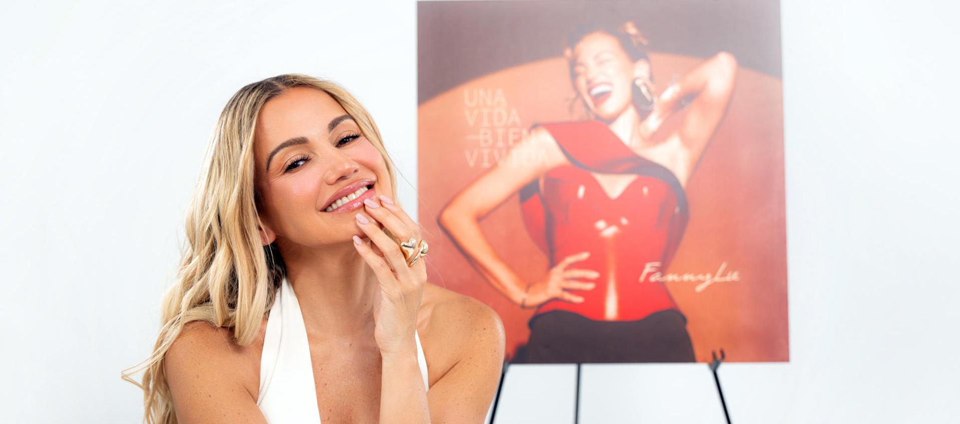 Fanny Lu celebra su carrera musical.