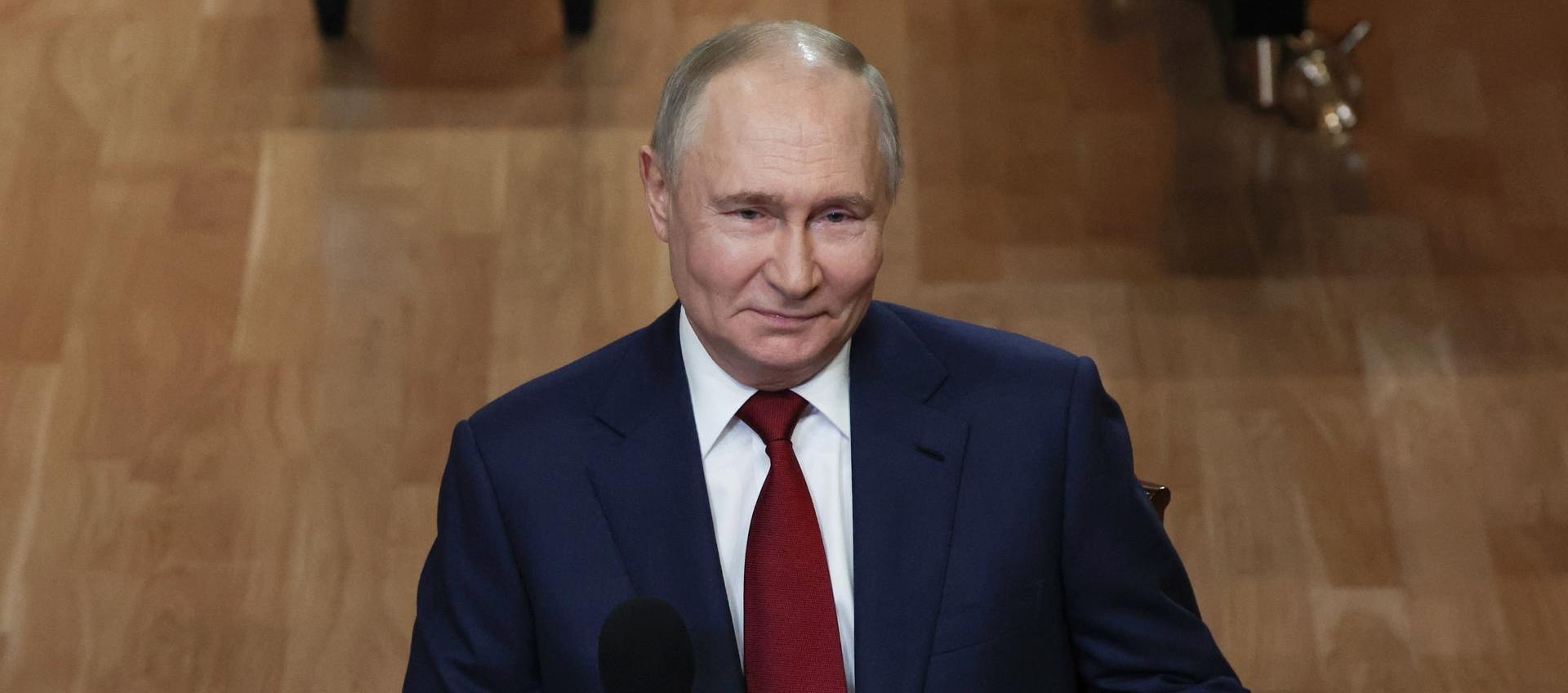 Vladimir Putin, Presidente de Rusia.