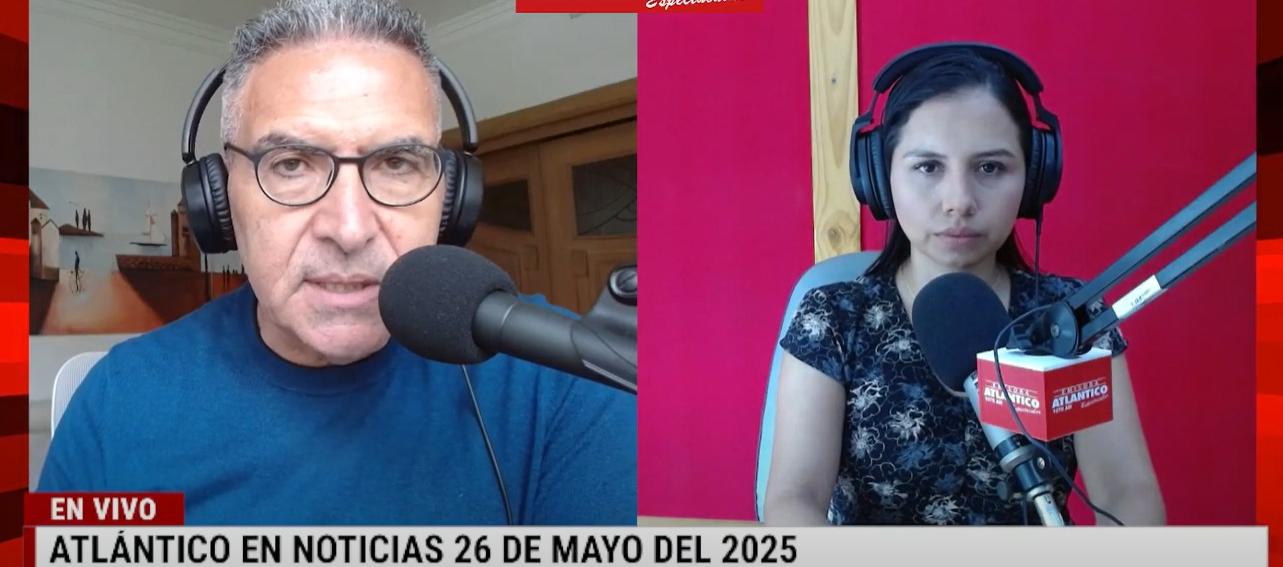 Transmisión de Atlántico en Noticias.
