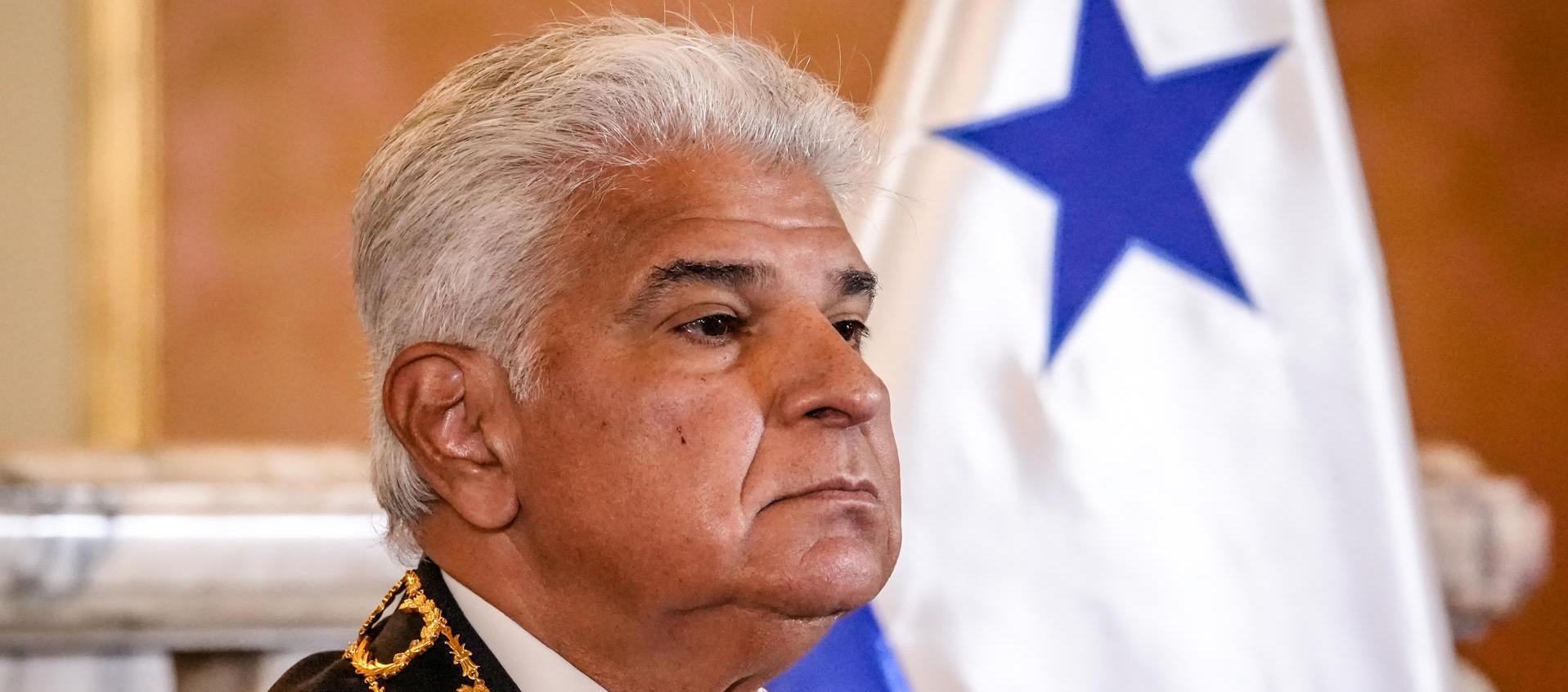 José Raúl Mulino, Presidente de Panamá.