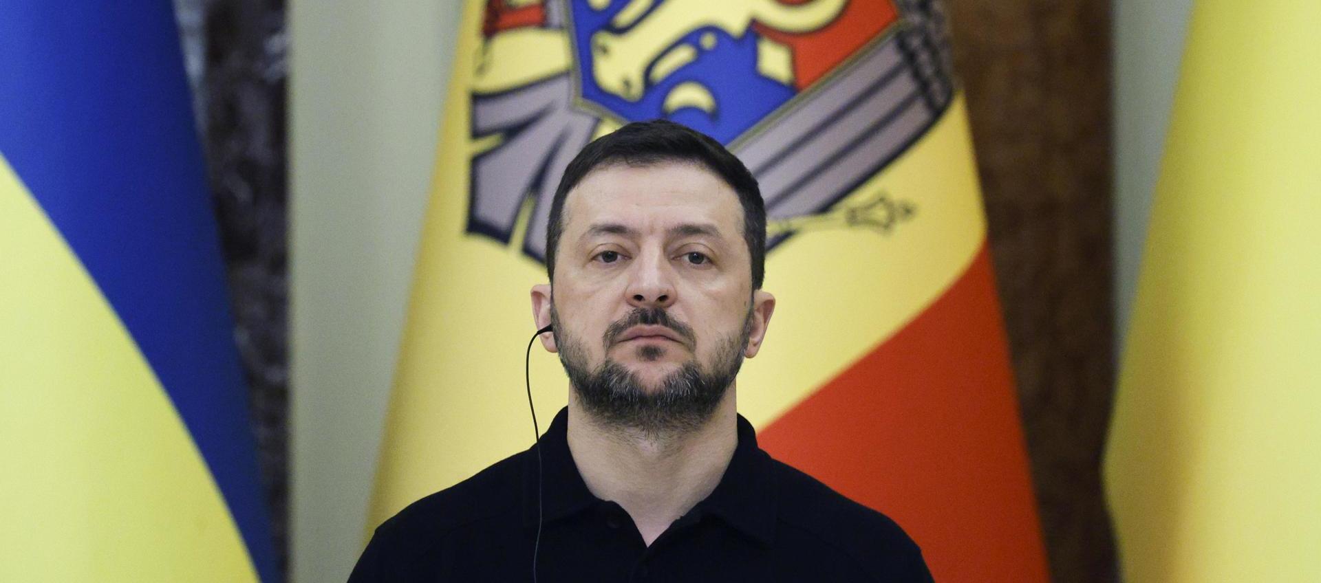  Volodímir Zelenski, Presidente de Ucrania.