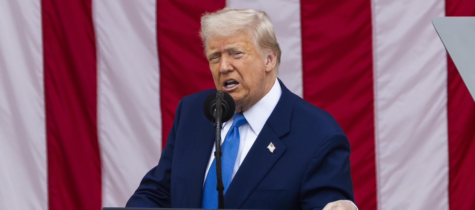 Donald Trump, Presidente de Estados Unidos.