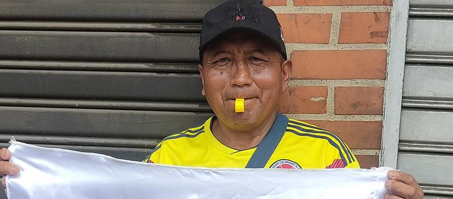 El líder social Alberto Peña.