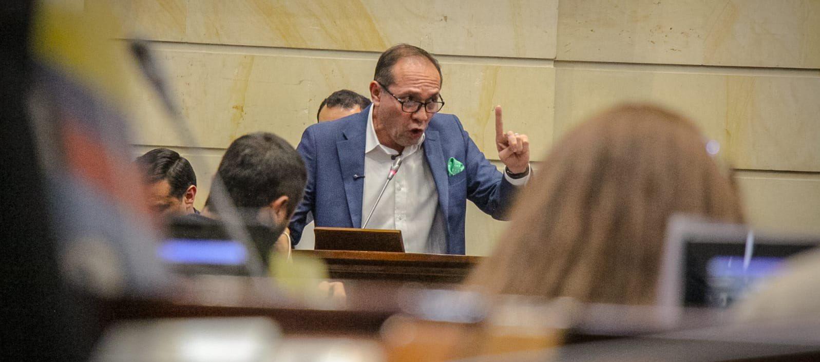 Antonio Sanguino, en el Senado