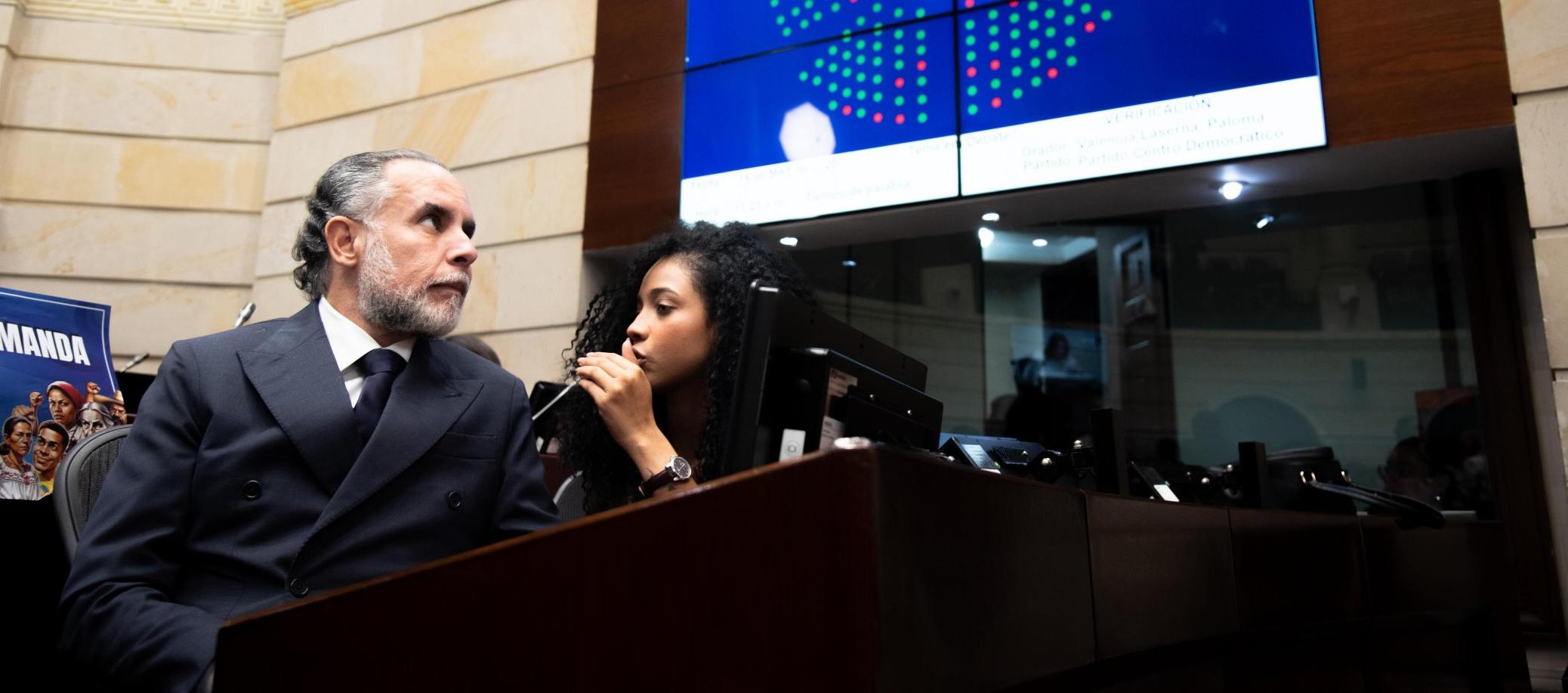 El Ministerio del Interior, Armando Benedetti.