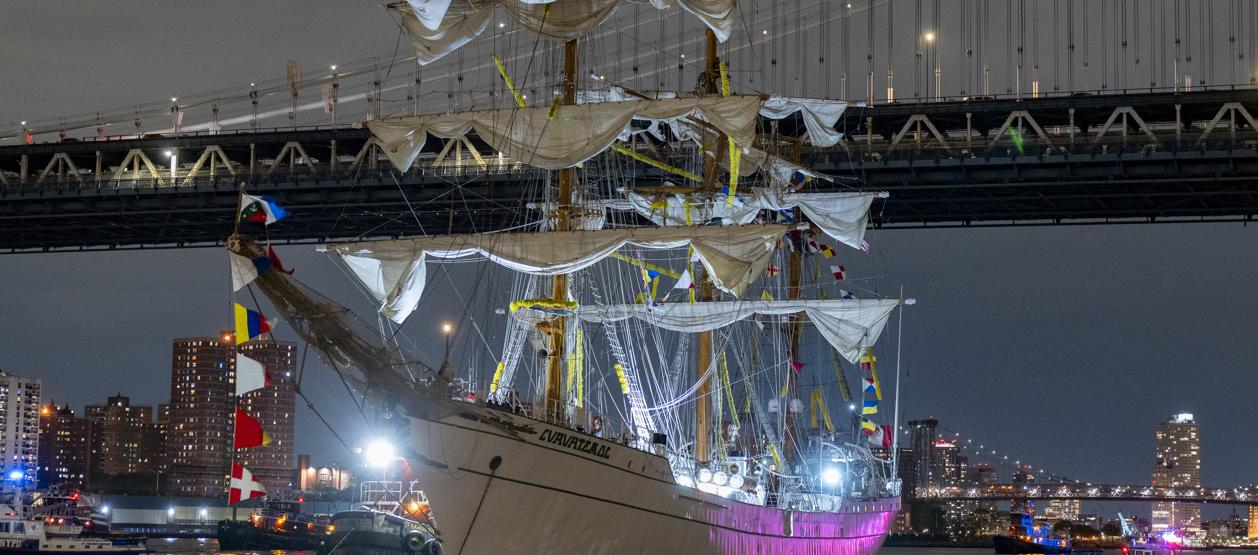 Imagen del buque accidentado.