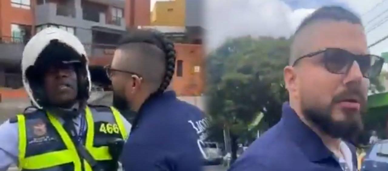 Momento de la agresión.