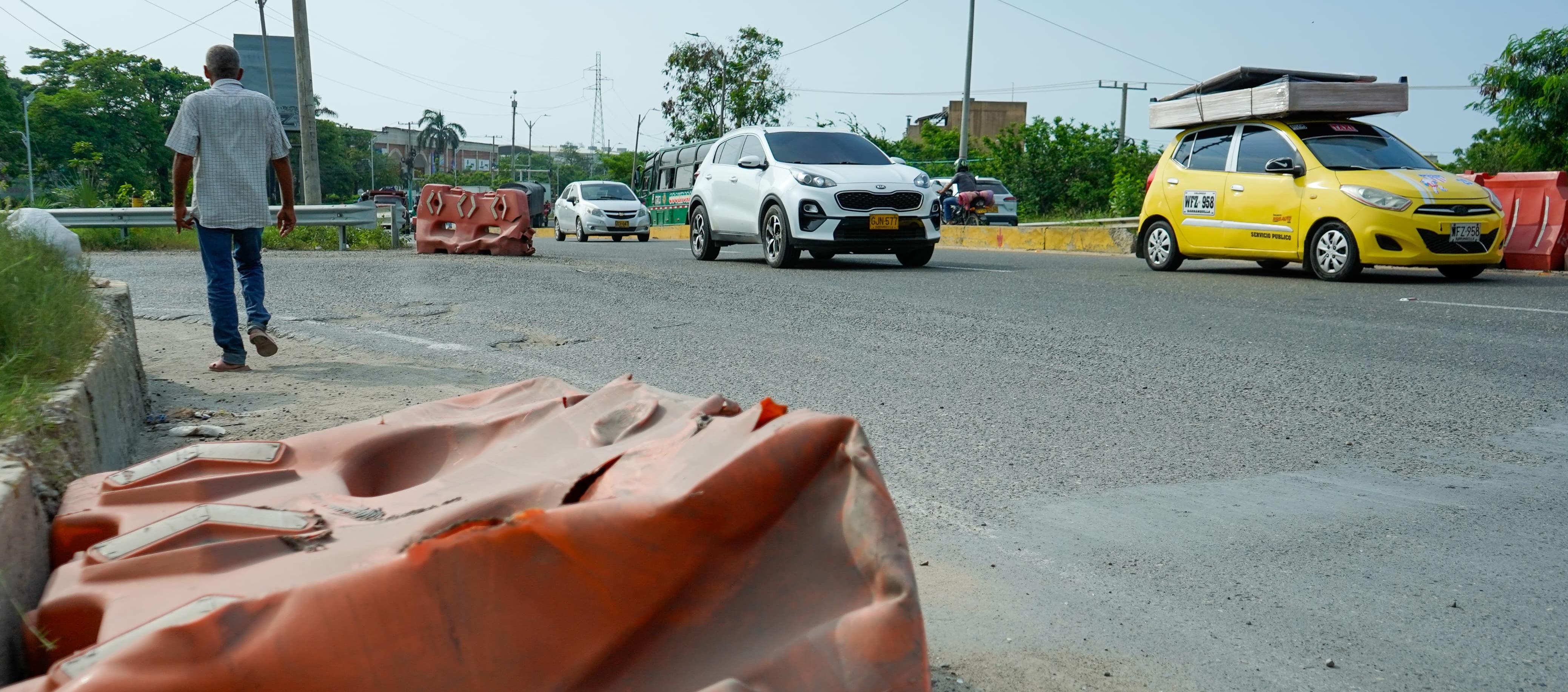 Puente de la calle 30 en Soledad, Atlántico.