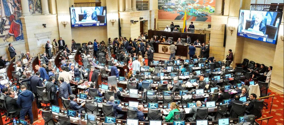 Plenaria de la Cámara de Representantes. 