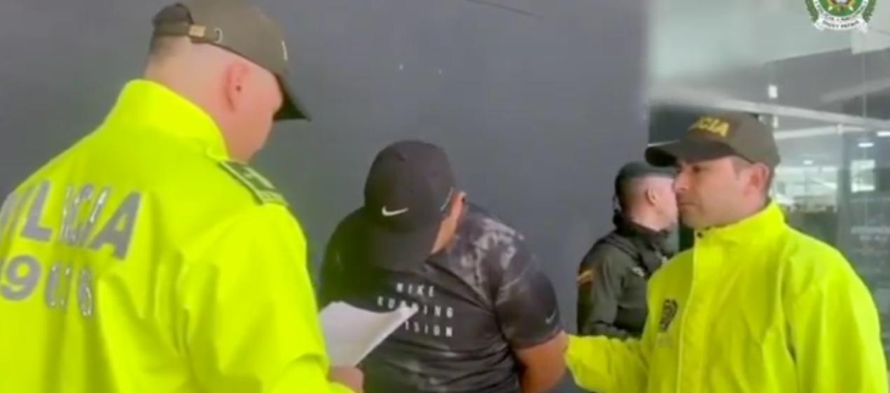  Jorge Antonio Zurita, alias 'Gordo Pibe', capturado por la Policía. 