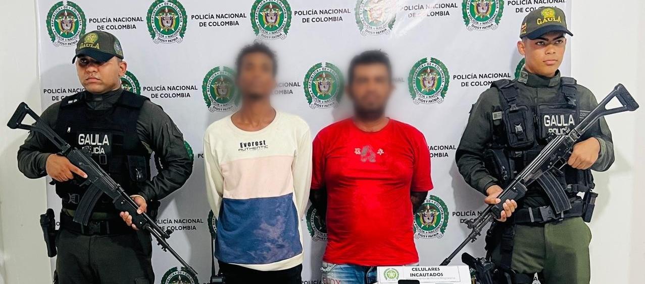 Capturados en jurisdicción del municipio de Plato. 