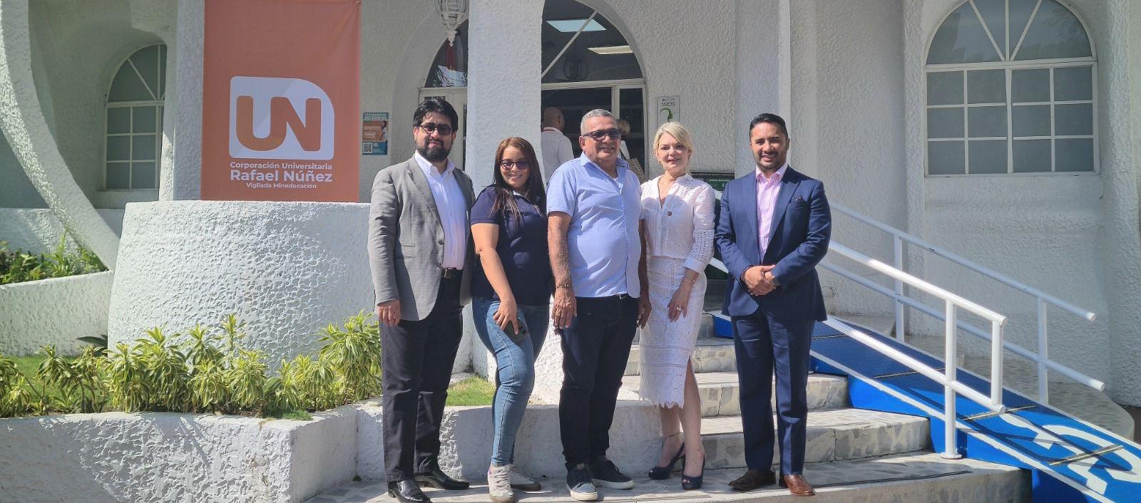 Directivos de la Corporación Universitaria Rafael Núñez. 
