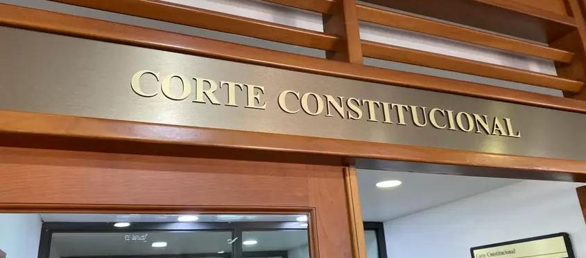 Fachada de la Corte Constitucional. 
