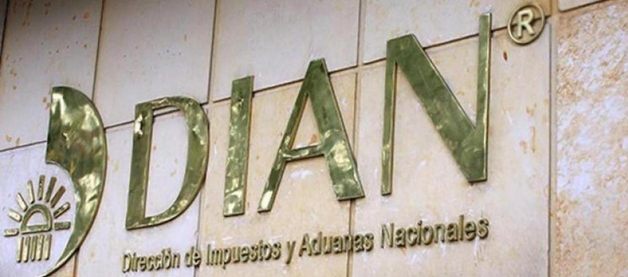 Fachada de la Dian.
