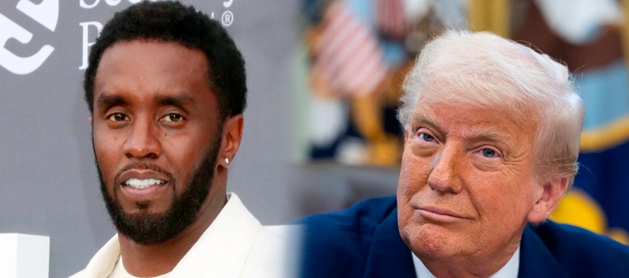 Sean Combs y Donald Trump.