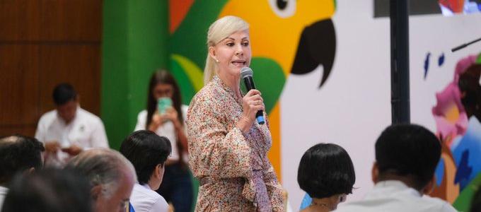 La Gobernadora del Valle del Cauca, Dilian Francisca Toro.