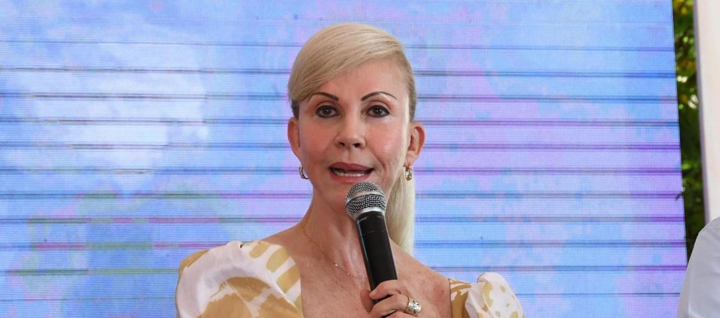 La Gobernadora de Valle del Cauca, Dilian Francisca Toro.