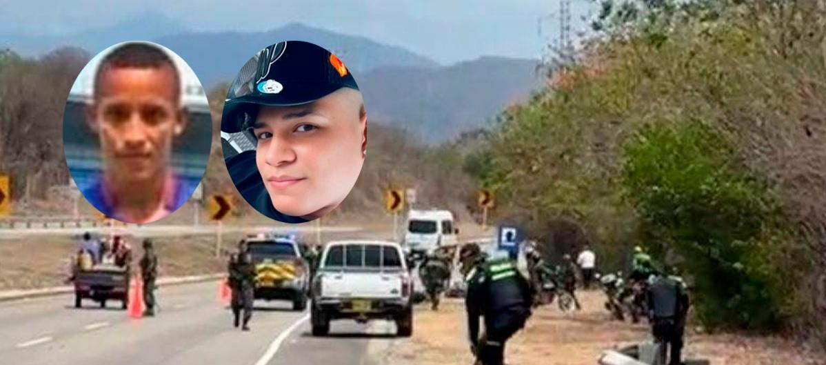 Andrés Felipe Ochoa, exjugador de la Sub20 del Unión Magdalena y Harold Maestre.