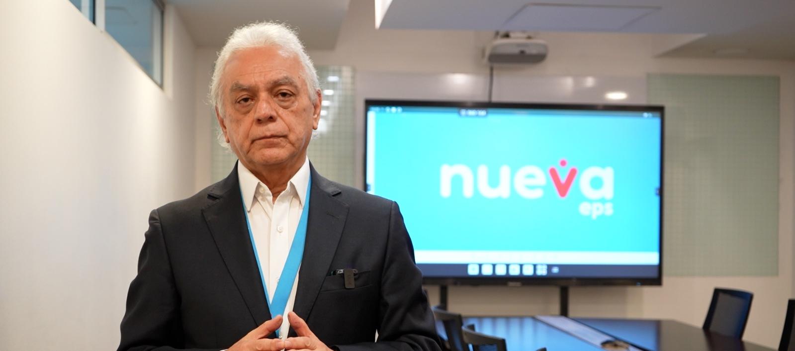 El agente interventor de la Nueva EPS, Bernardo Camacho Rodríguez.