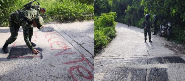 Mensajes atribuidos al ELN. 