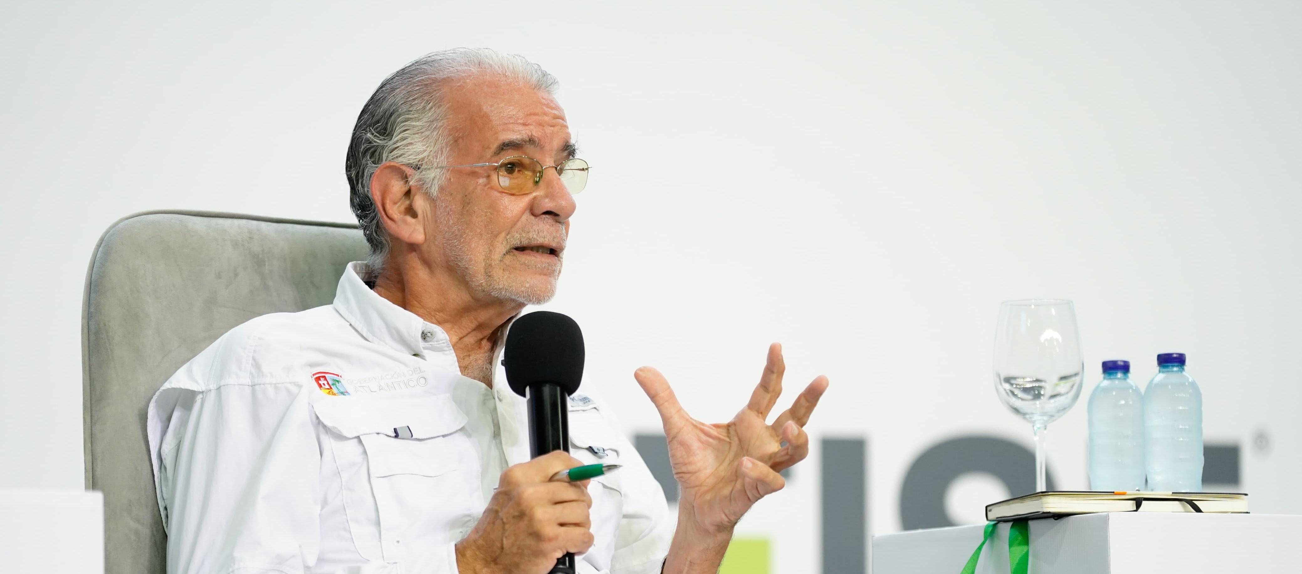 Eduardo Verano, gobernador del Atlántico.