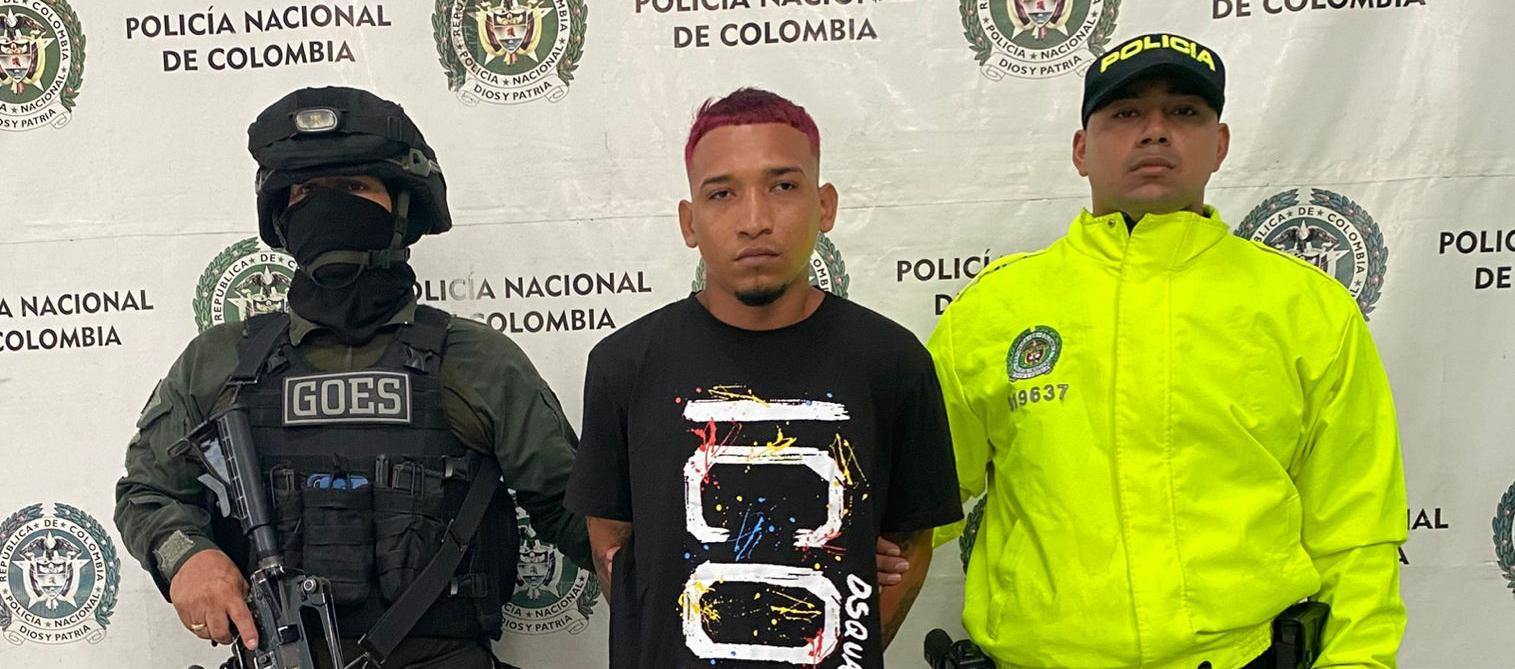 Esneider Orlando Llerena Cuentas, alias 'Bigcola'.