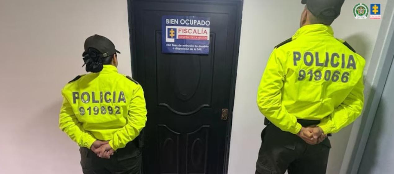 La extinción de dominio se realizó en varias ciudades del país. 