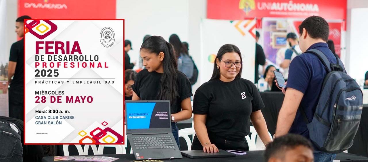 Imagen de la Feria de Desarrollo Profesional Uniautónoma 2024. 