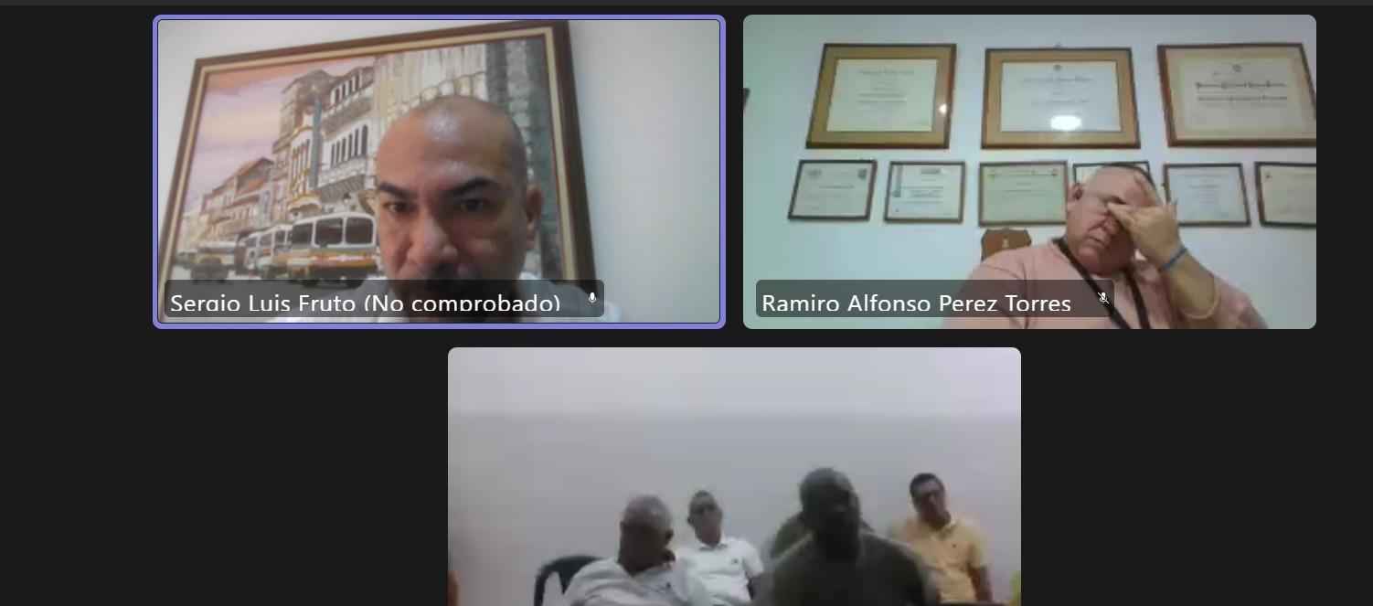 Sergio Fruto (arriba izquierda), abogado defensor de Francisco Mejía.