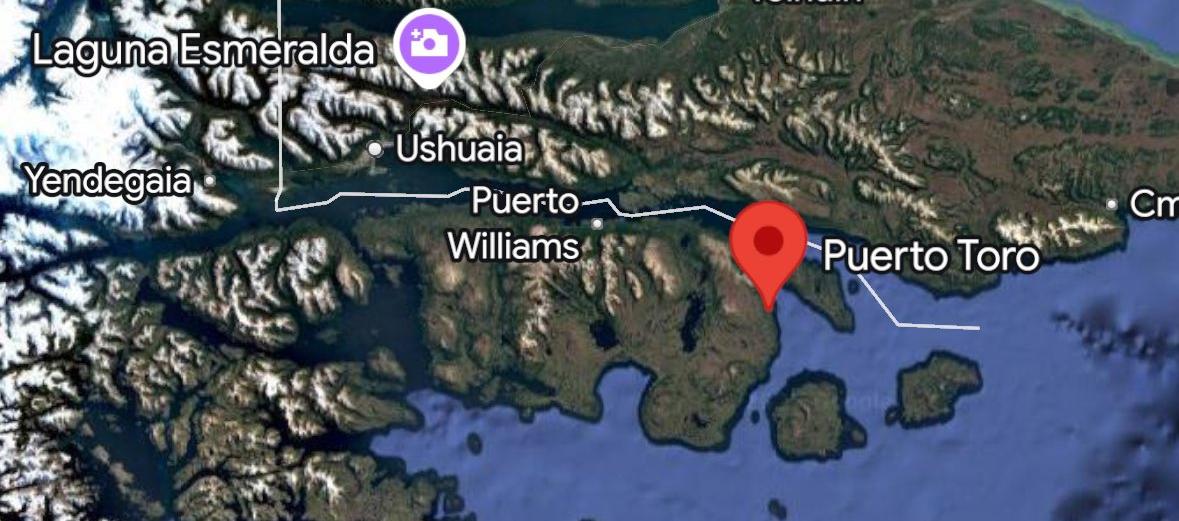 Alerta de tsunami en el sur de Puerto Williams.