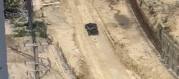 Imagen de la cuatrimoto.