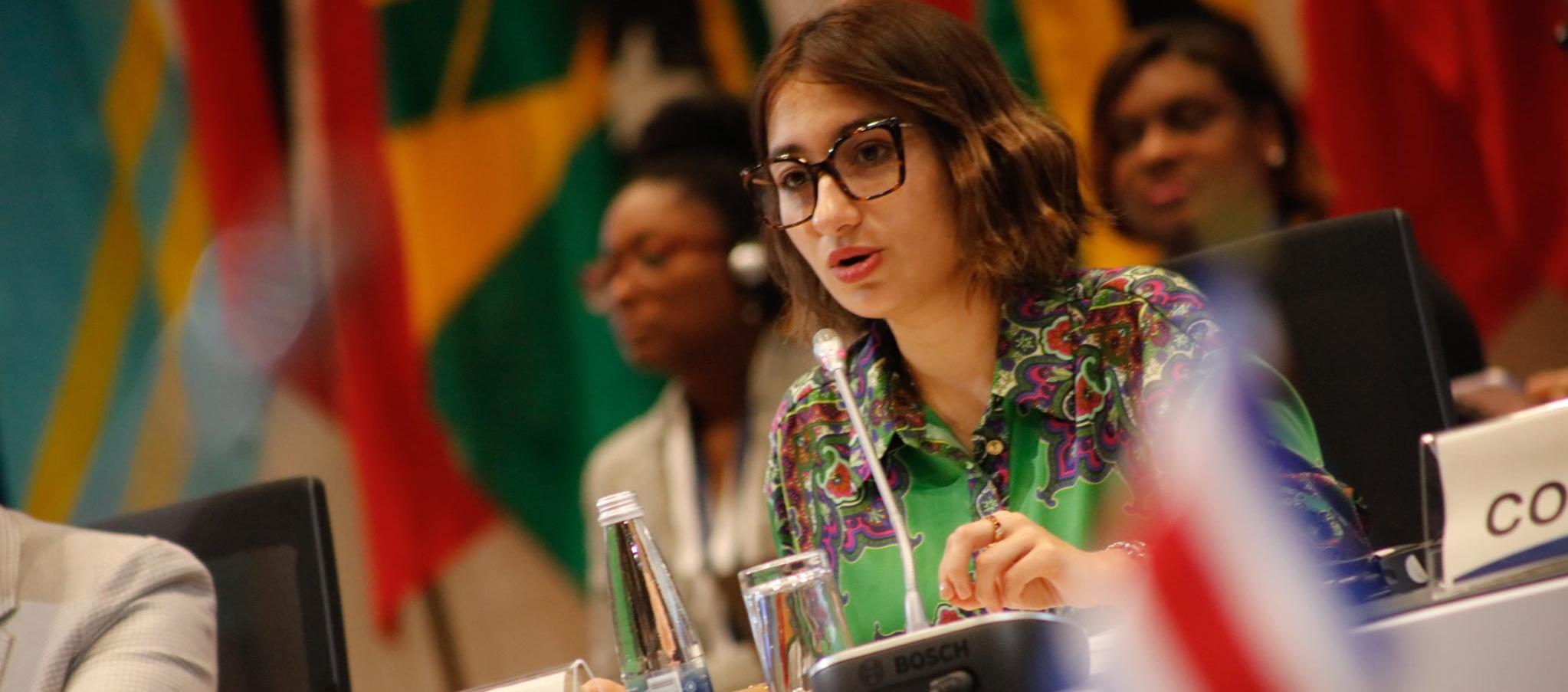 Canciller Laura Sarabia.