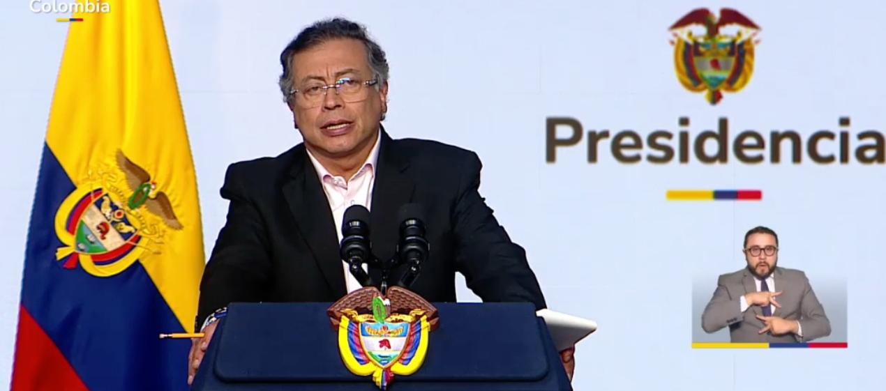 Gustavo Petro, Presidente de Colombia. 