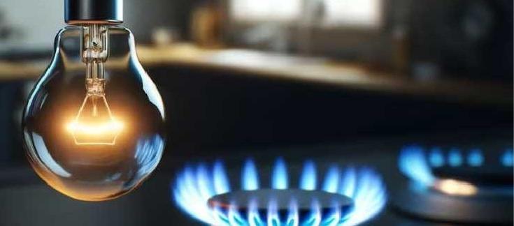 Ilustración de energía y gas.