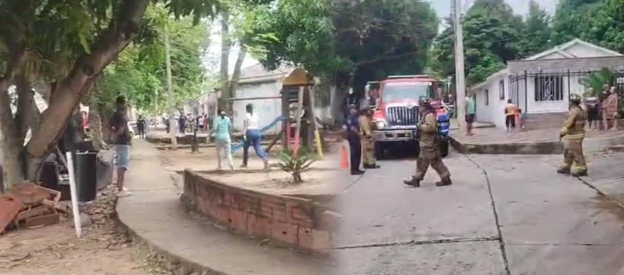 Incendio en hogar infantil.