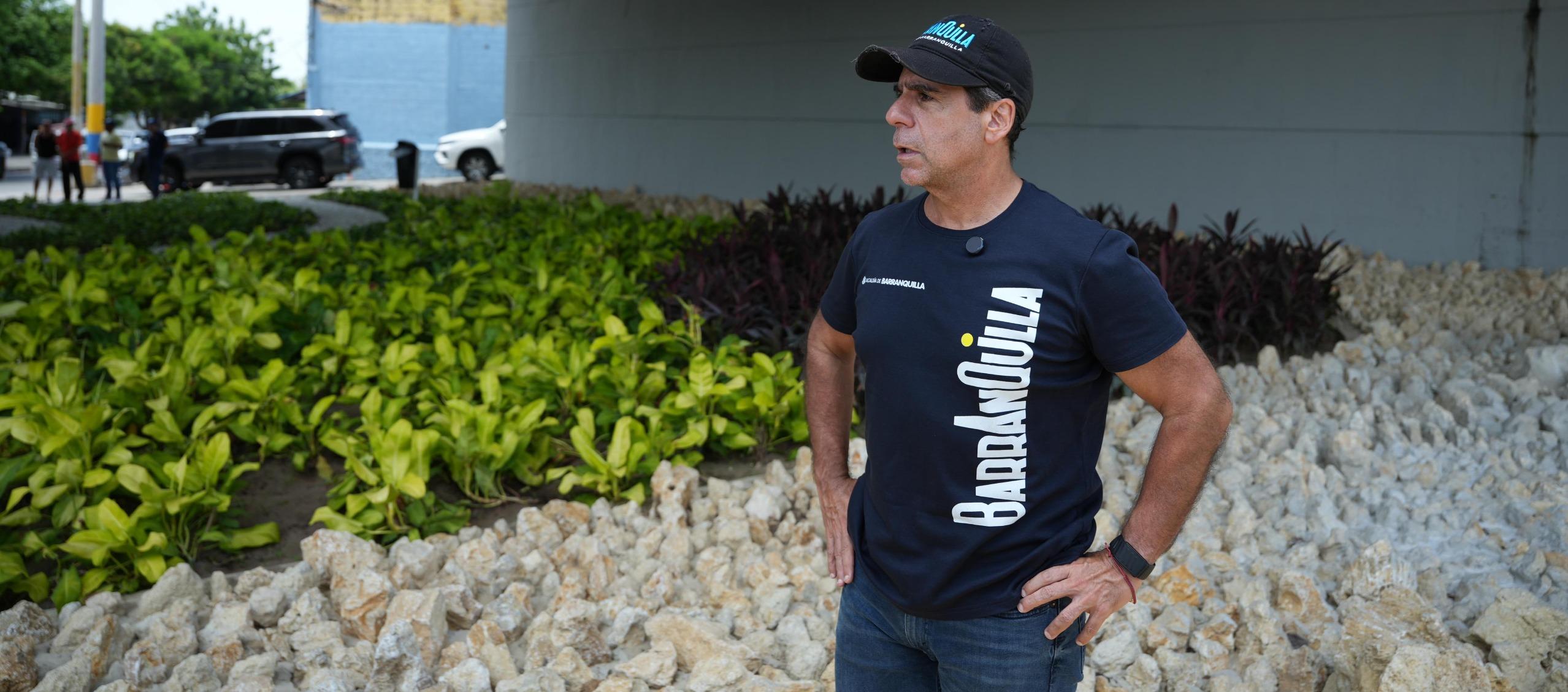 El Alcalde de Barranquilla, Alex Char.