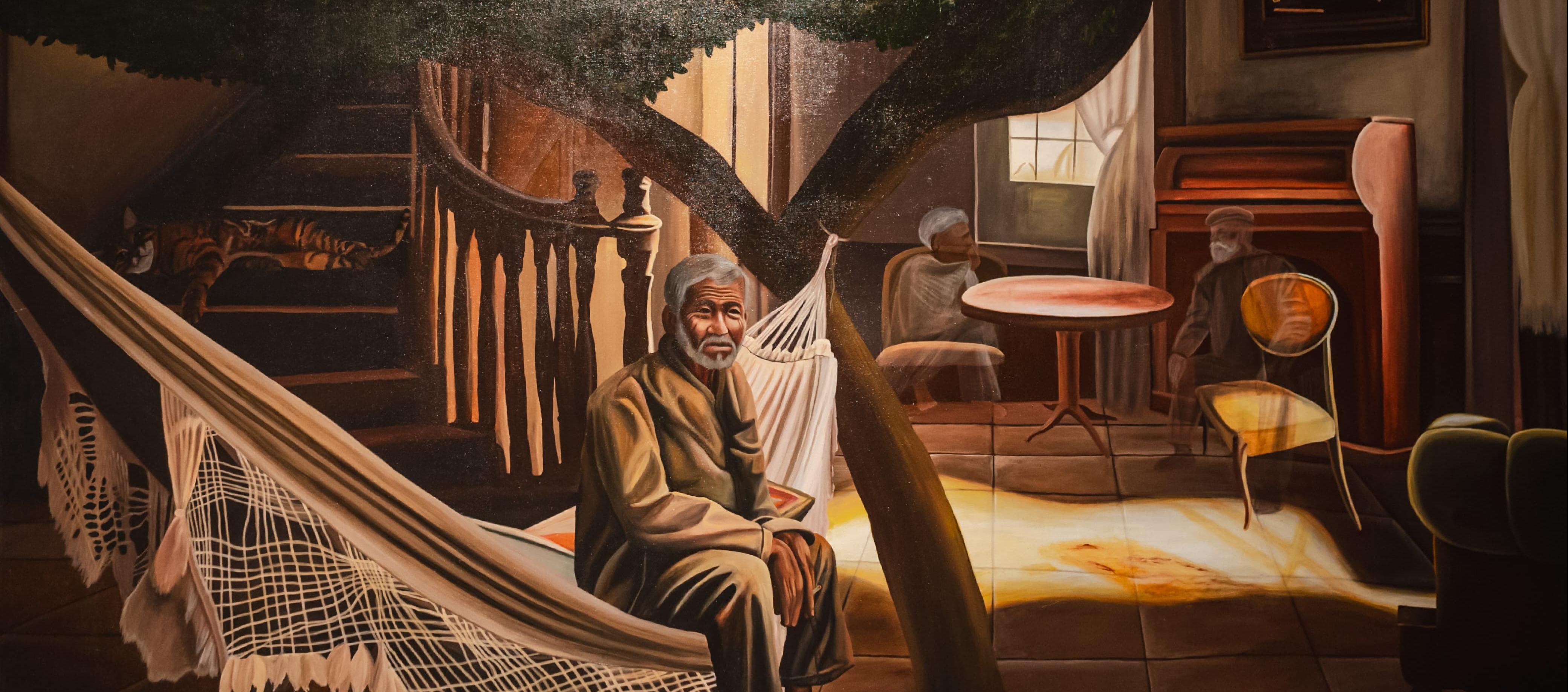 Obra de la exposición ‘Visiones inusuales’ del artista Jaime Padilla. 