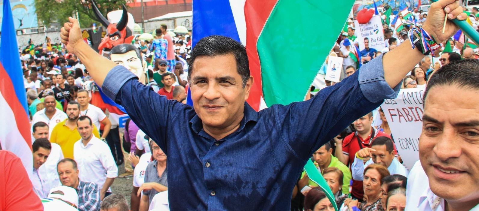 Jorge Iván Ospina, primer embajador de Colombia en Palestina.