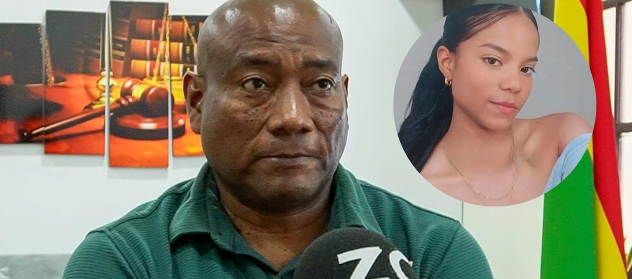 José Damer Guerrero Ortiz y su hija patrullera María Alejandra. 