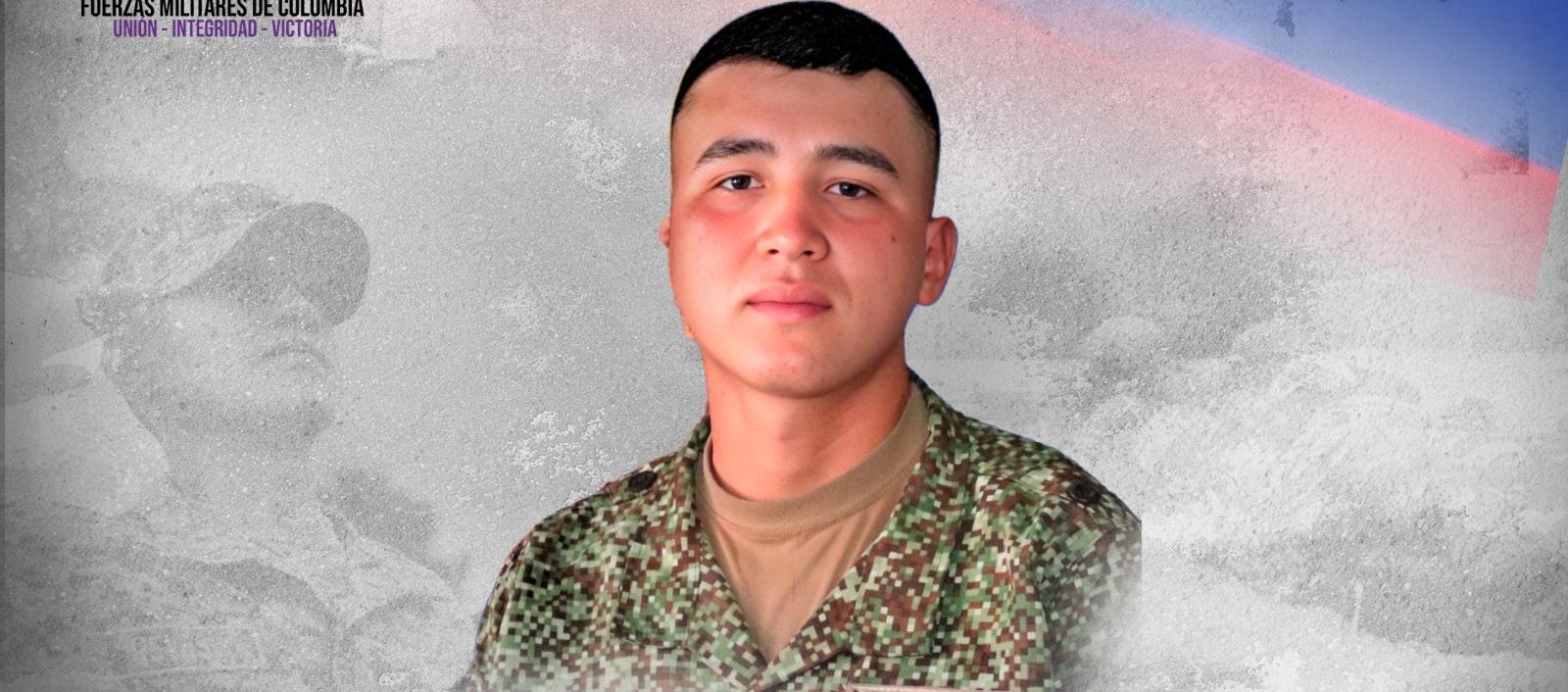 El infante de marina Juan Felipe Durán.