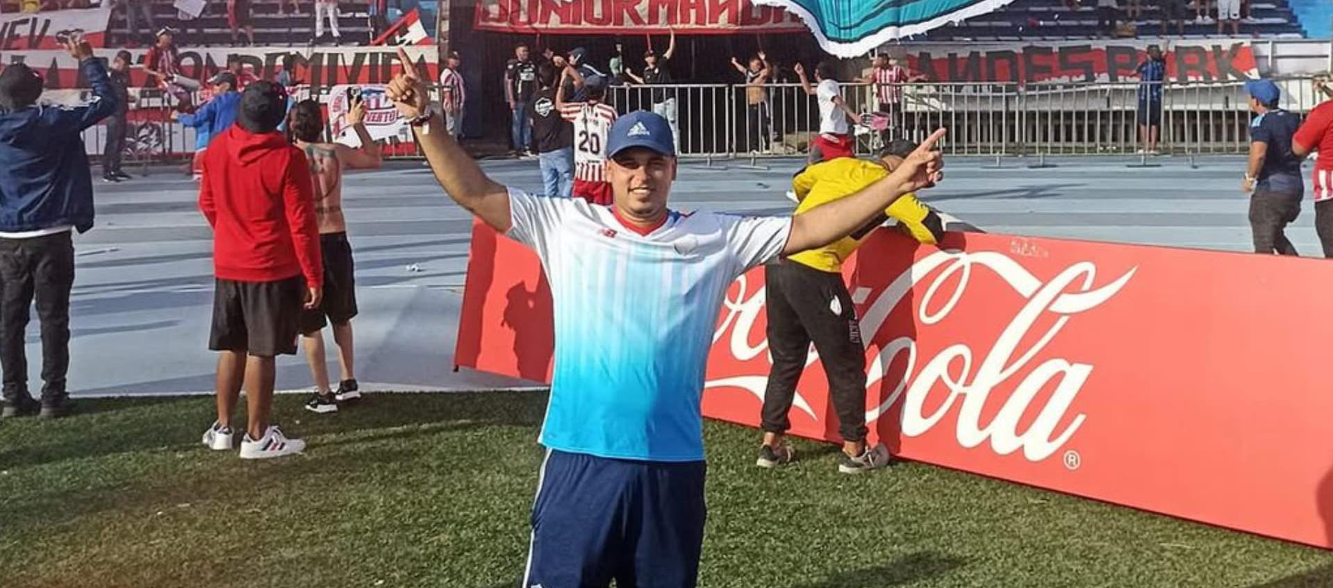 John Alex Castro Rincón, barrista de 'Los Kuervos'.