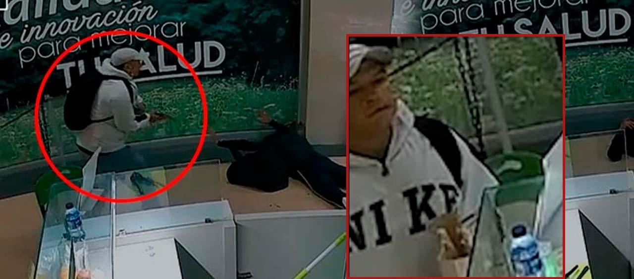 El rostro de los de los ladrones quedó grabado en cámaras de seguridad. 