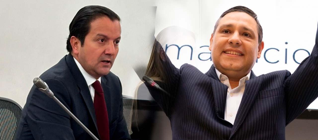 David Luna y Mauricio Lizcano.