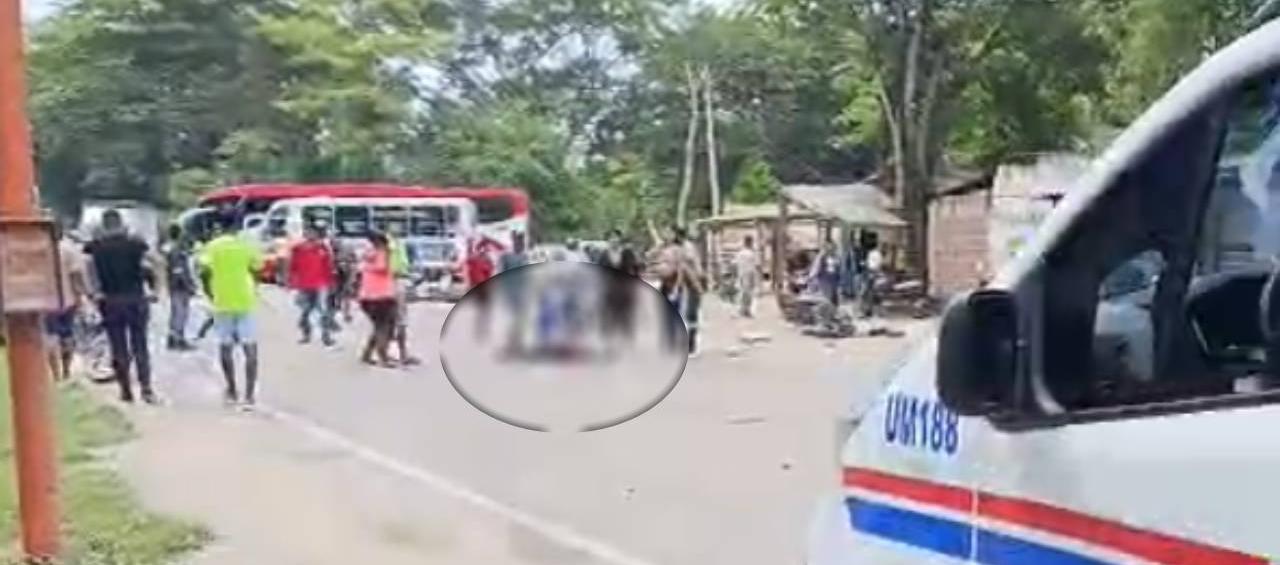 Accidente en Luruaco.