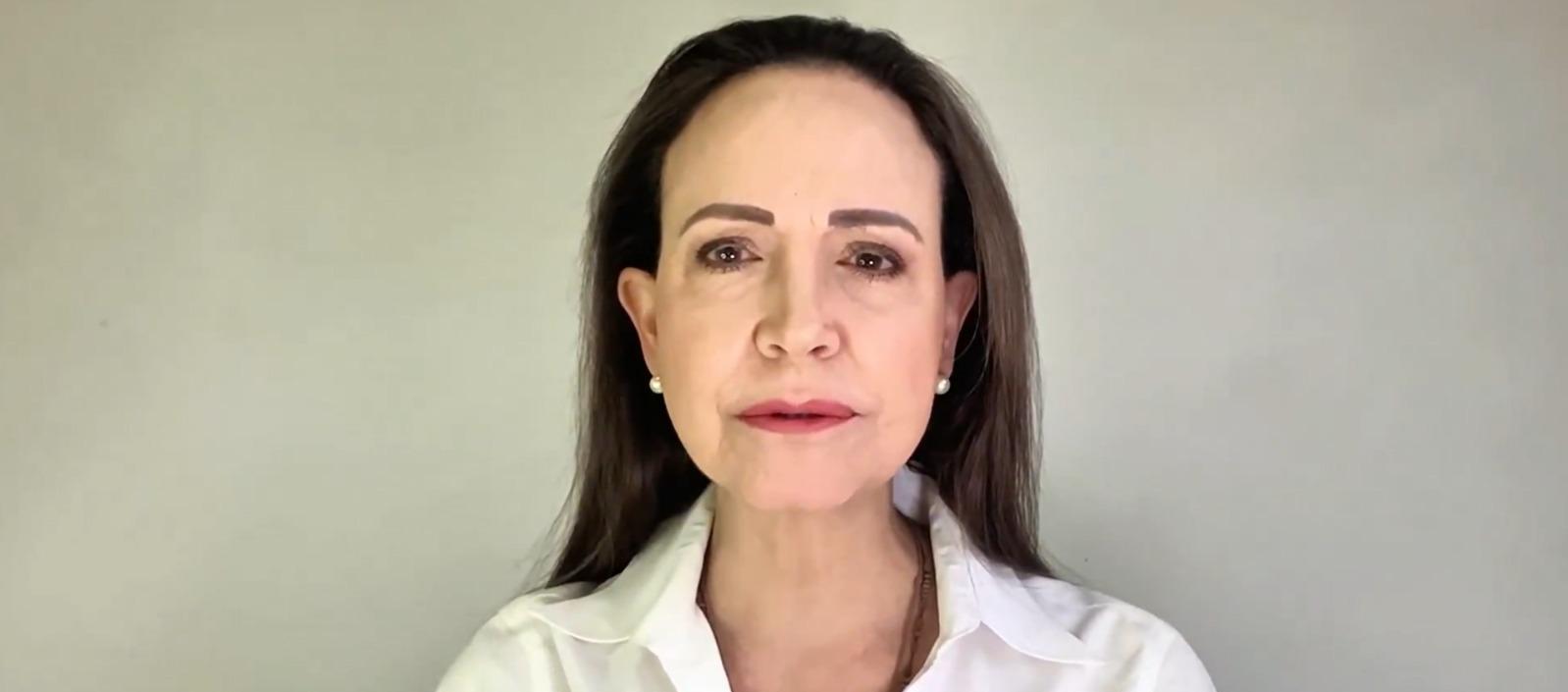 La líder opositora venezolana, María Corina Machado.