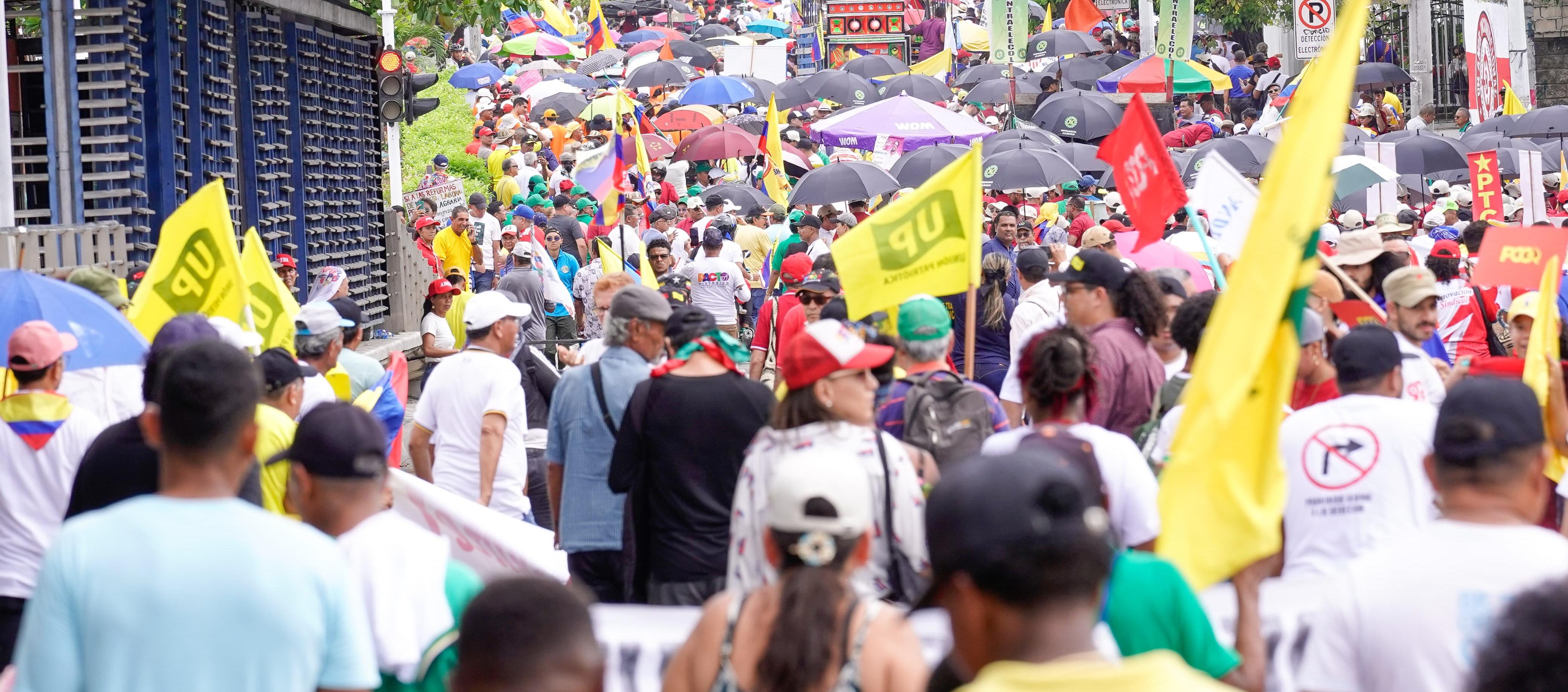Imagen de la marcha.