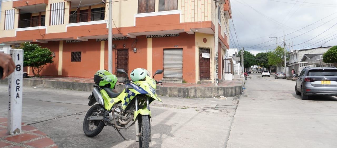 Escenario de masacre en El Carmen. 