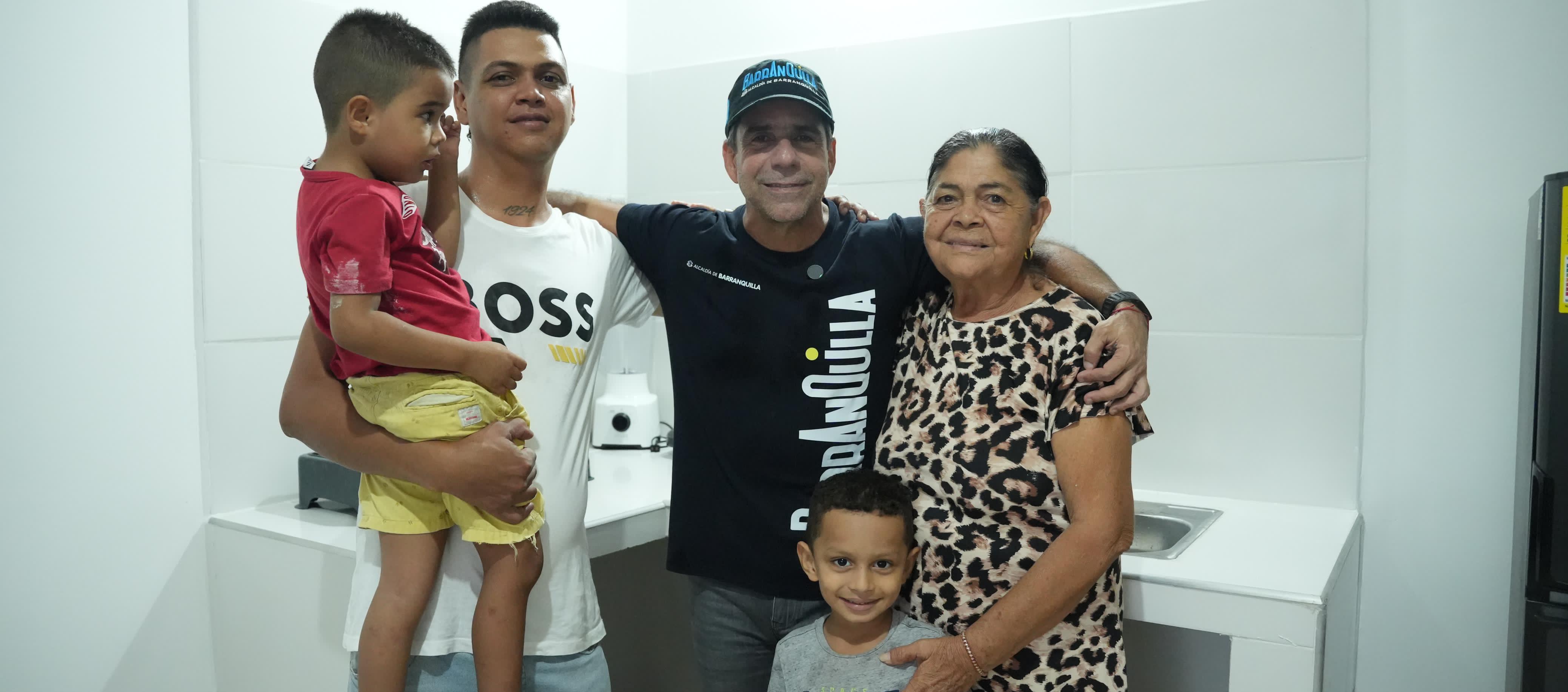 Este mejoramiento permite que las familias tengan espacios óptimos para sus actividades diarias.