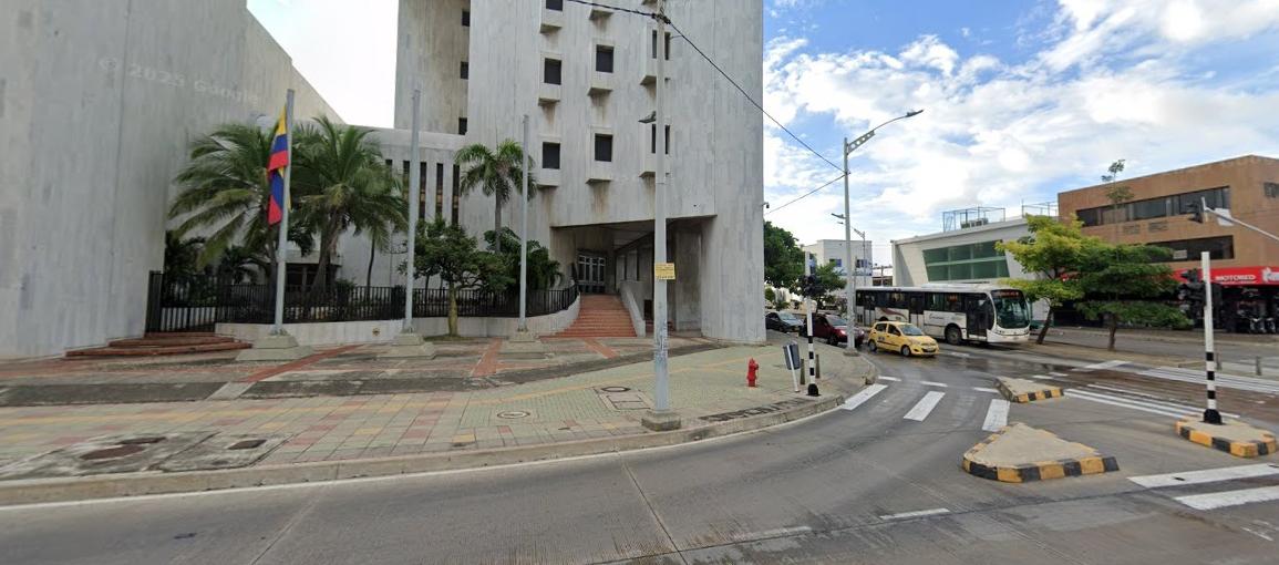 Sector donde se registraron los hechos. 